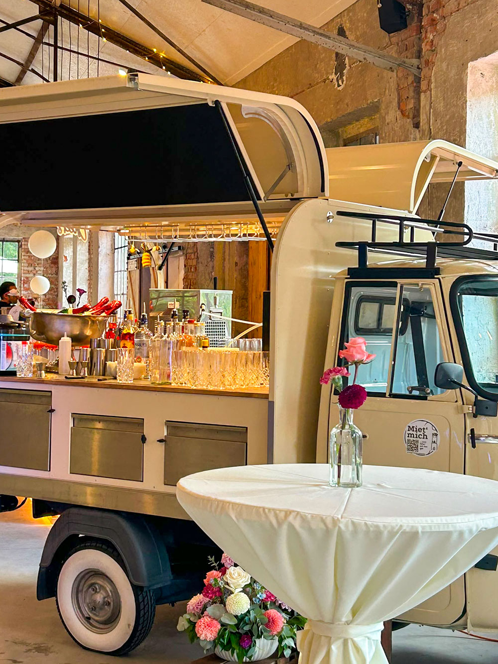 Die Gastro-Ape – der Hingucker für Eure Hochzeit