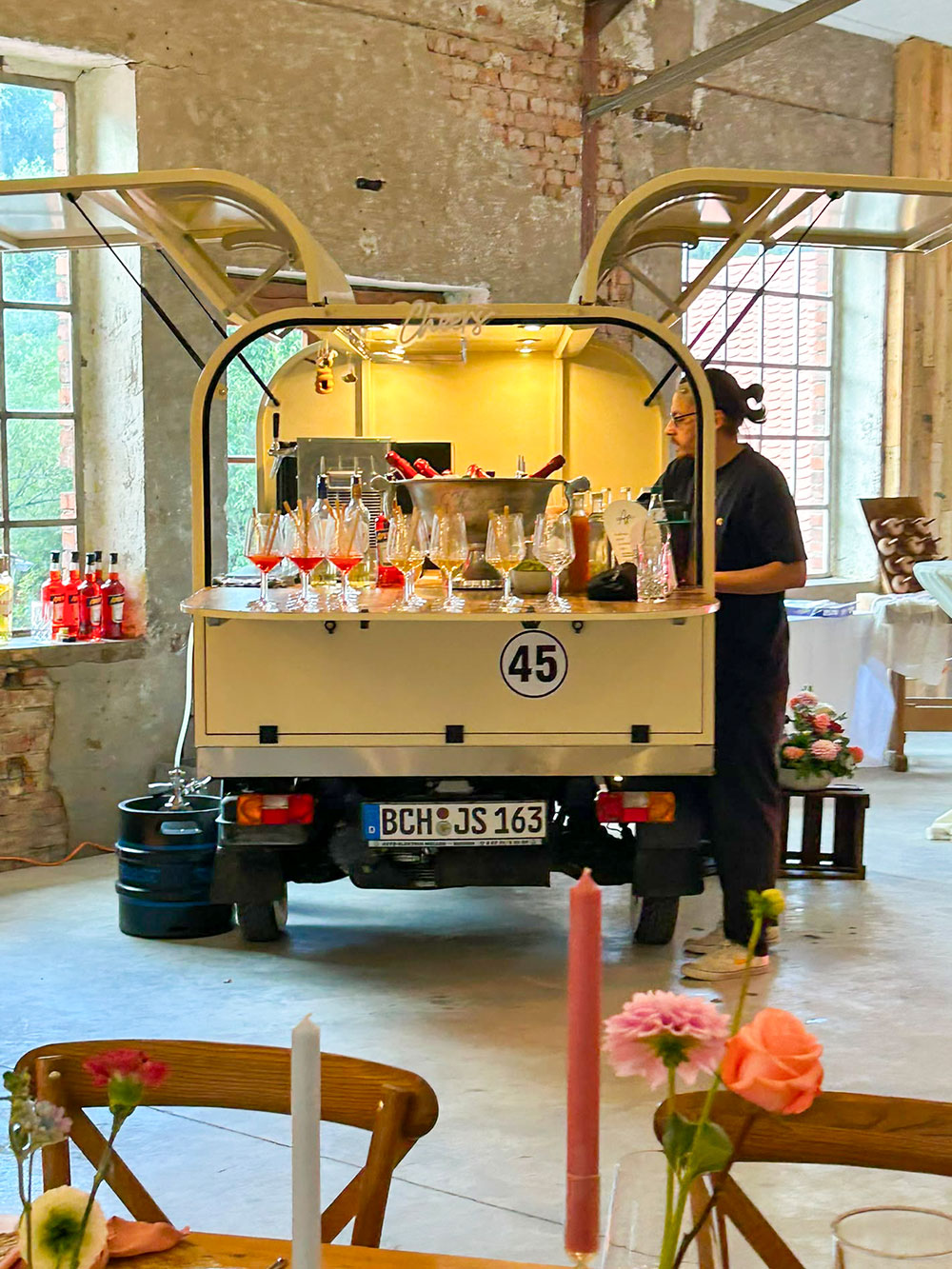 Die Gastro-Ape – der Hingucker für Eure Hochzeit