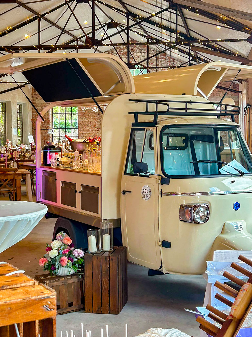 Die Gastro-Ape – der Hingucker für Eure Hochzeit
