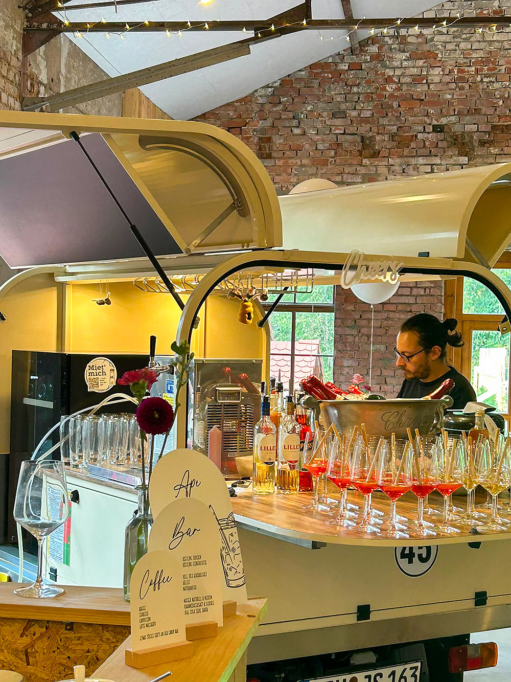 Die Gastro-Ape – der Hingucker für Eure Hochzeit