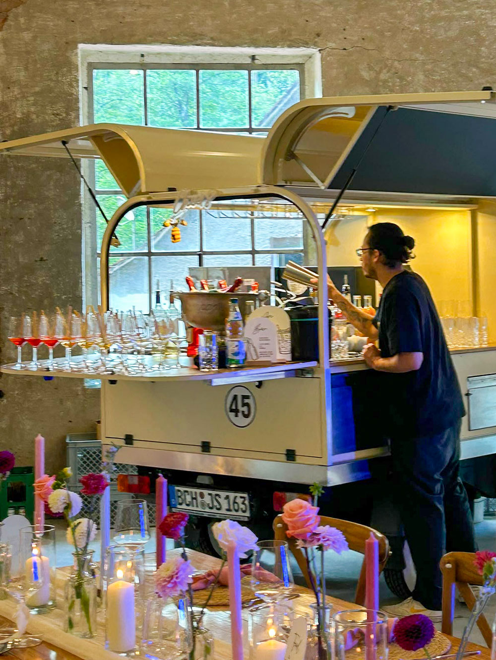 Die Gastro-Ape – der Hingucker für Eure Hochzeit